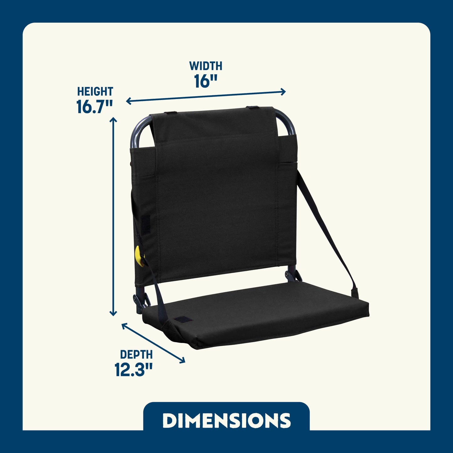 BleacherBack™ - Bleacher Support
