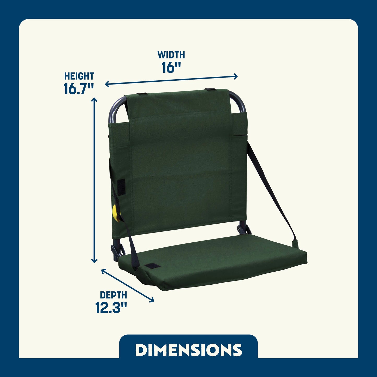 BleacherBack™ - Bleacher Support
