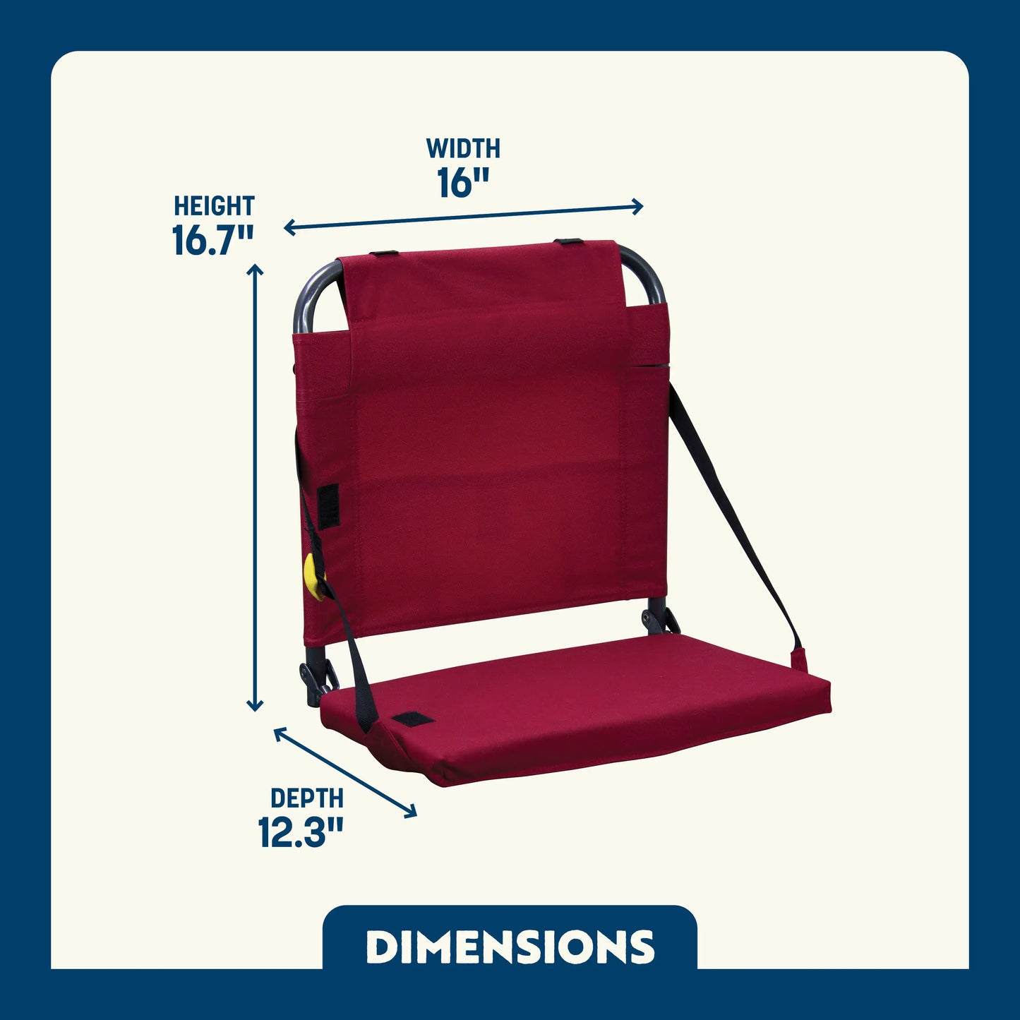 BleacherBack™ - Bleacher Support