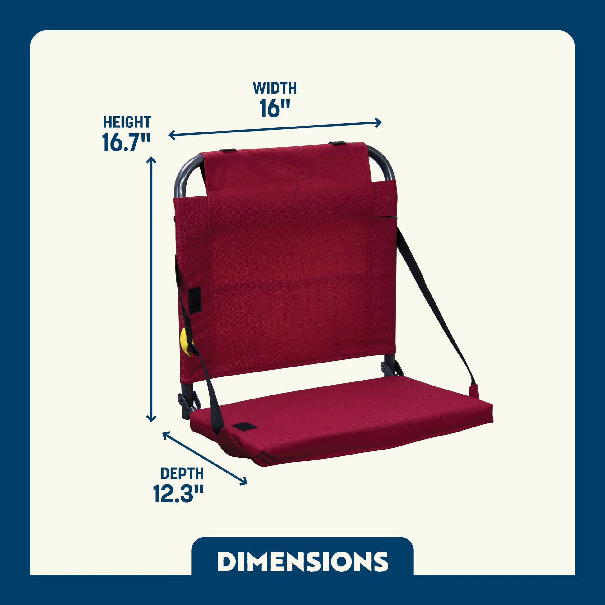 BleacherBack™ - Bleacher Support