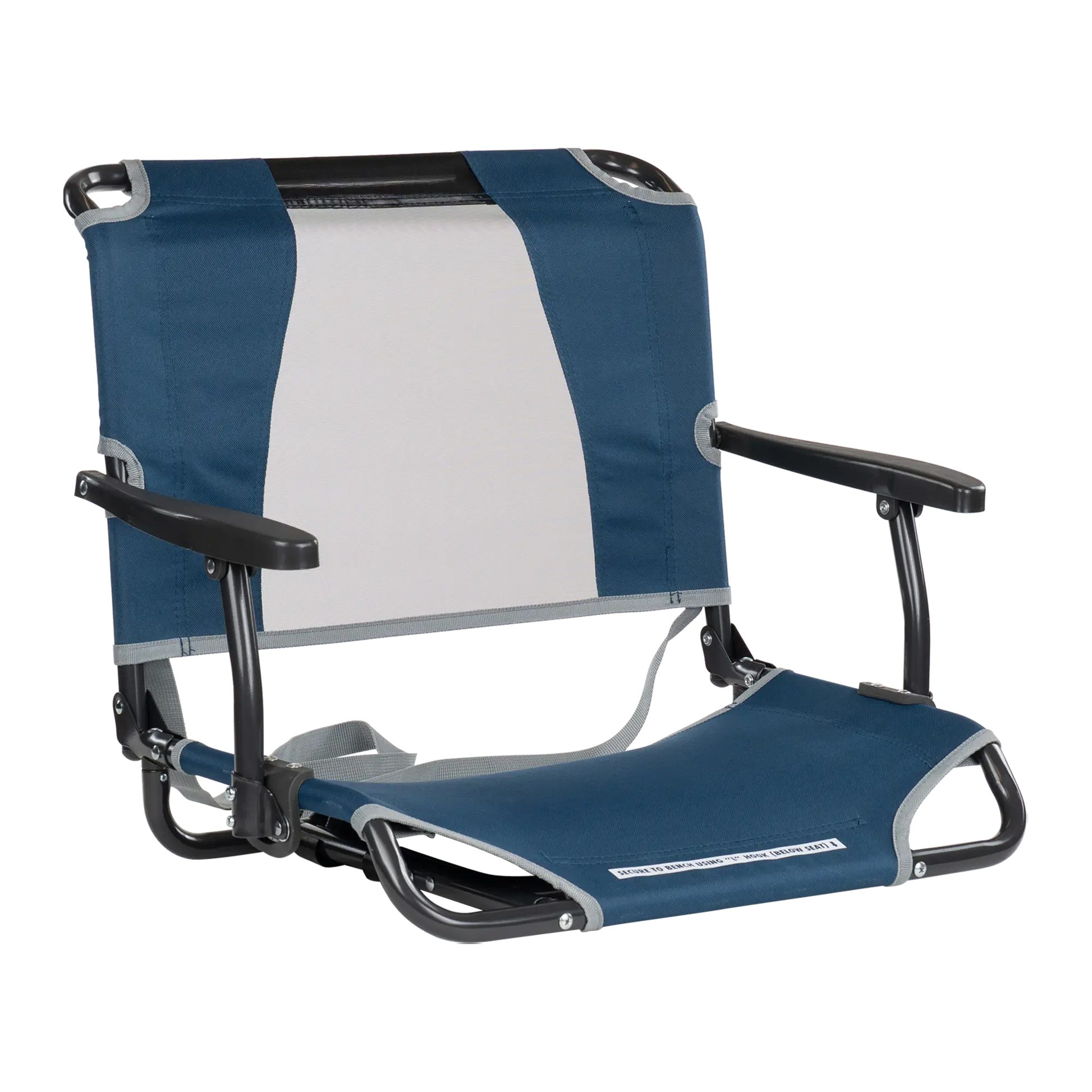 Big Comfort Stadium Chair™ with Armrests - Fan Side Ready