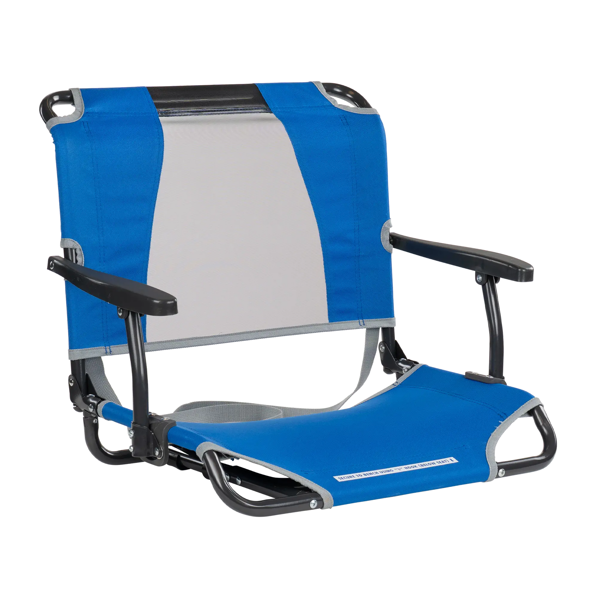Big Comfort Stadium Chair™ with Armrests - Fan Side Ready