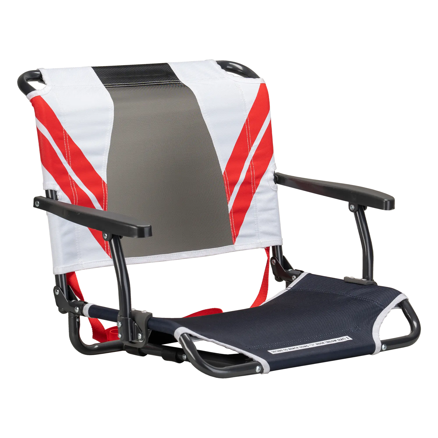 Big Comfort Stadium Chair™ with Armrests - Fan Side Ready