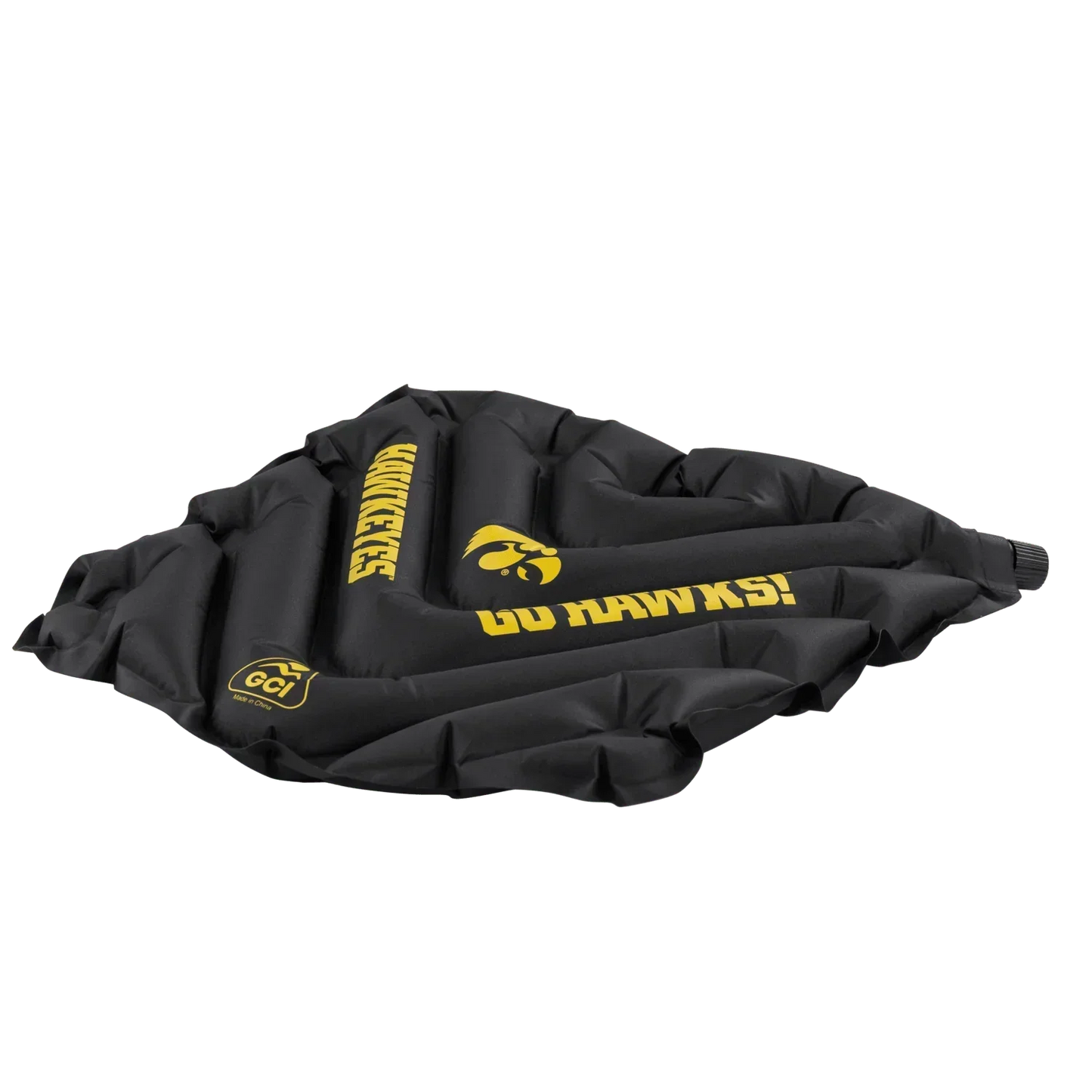College V Seat™ Inflatable Stadium Cushion - Iowa Hawkeyes - Pit Lane Comfort