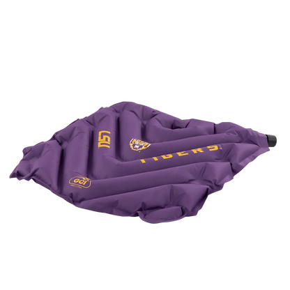 College V Seat™ Inflatable Stadium Cushion - LSU Tigers - Fan Lane Support