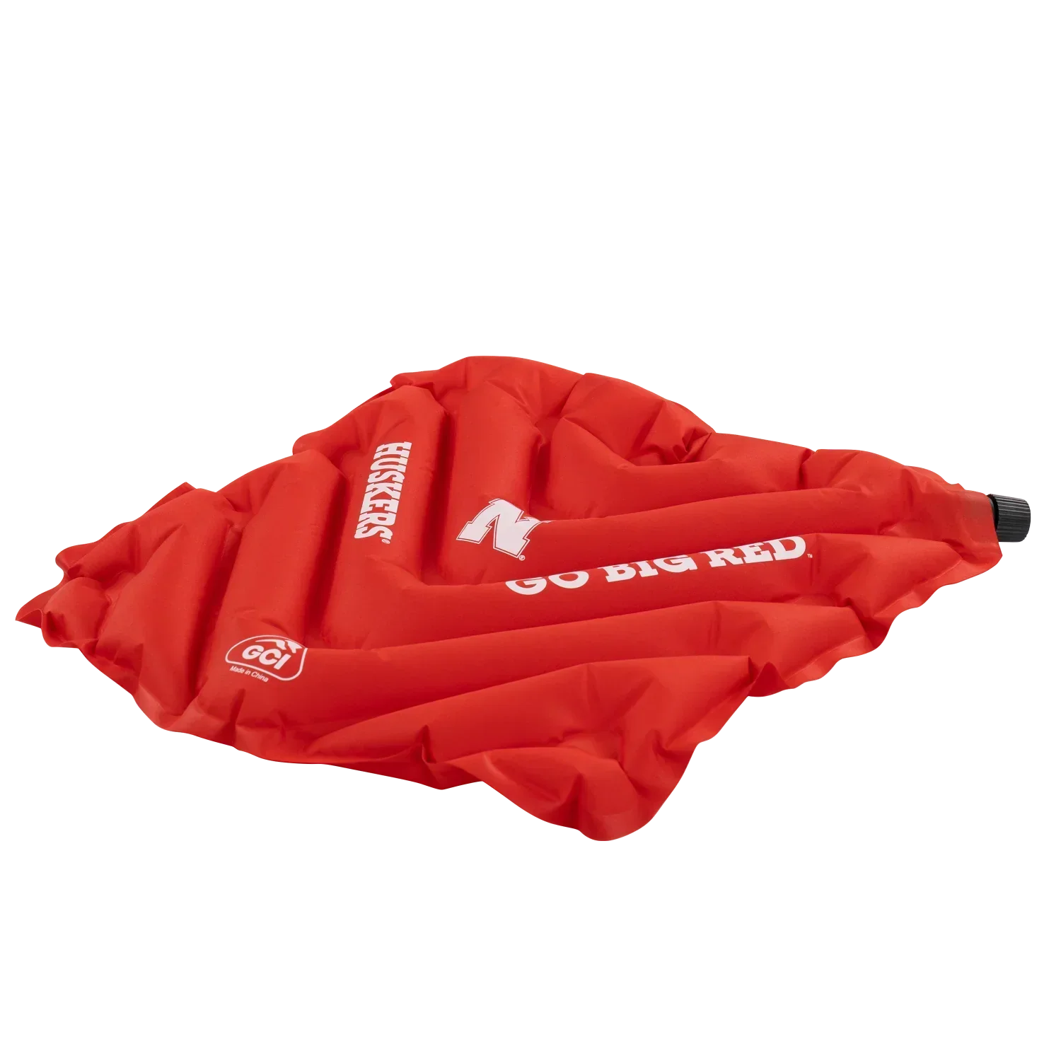 College V Seat™ Inflatable Stadium Cushion - Nebraska Cornhuskers - Victory Lane Fit