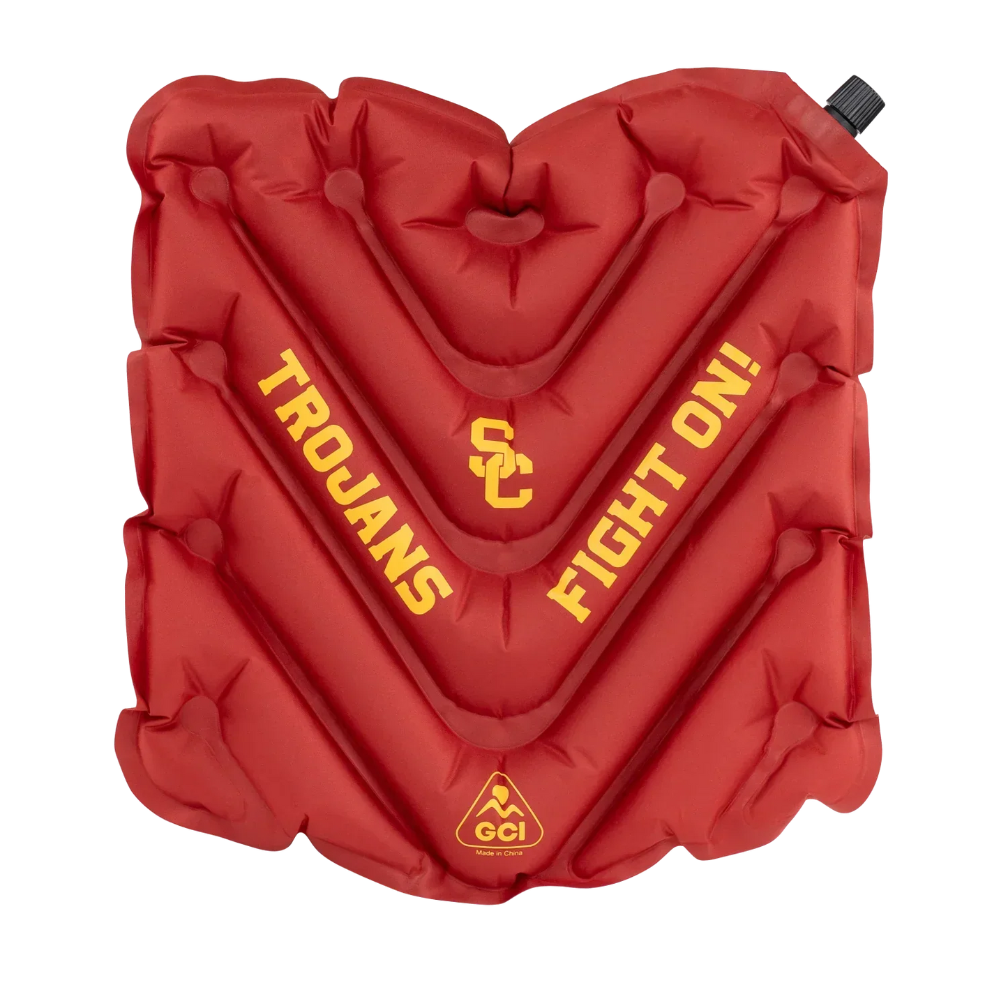 College V Seat™ Inflatable Stadium Cushion - USC Trojans - Home Team Ready