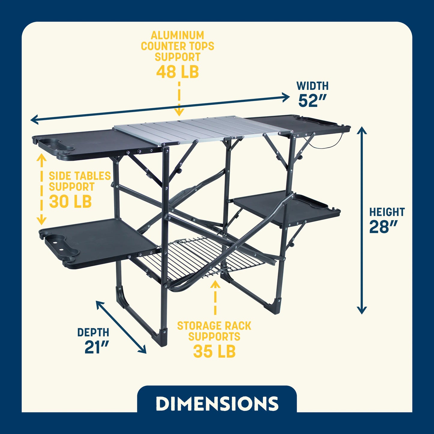Slim-Fold Cook Station™ - Cook Cook