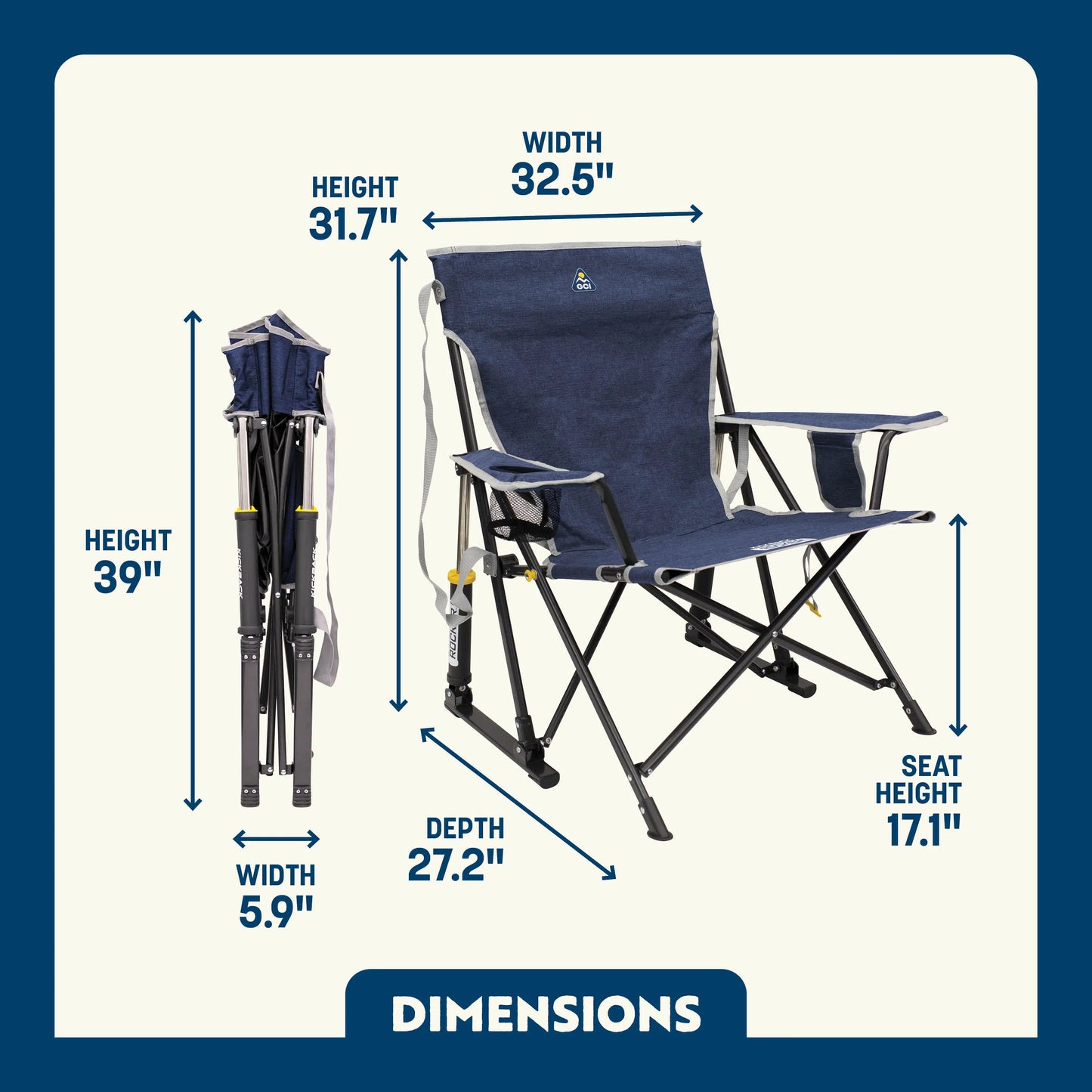 Kickback Rocker™ - Patio Retreat