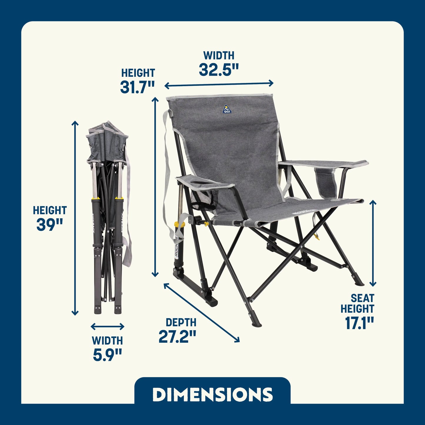 Kickback Rocker™ - Travel Retreat