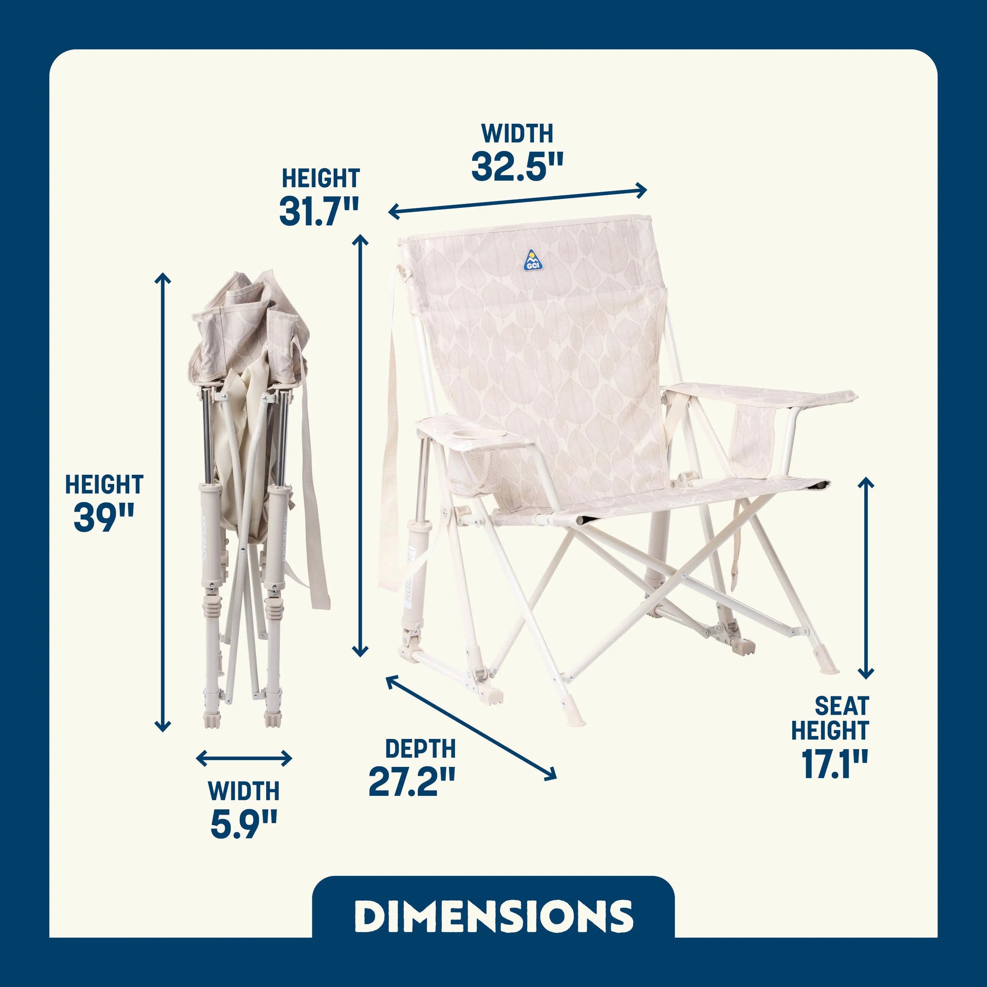 Kickback Rocker™ - Patio Retreat