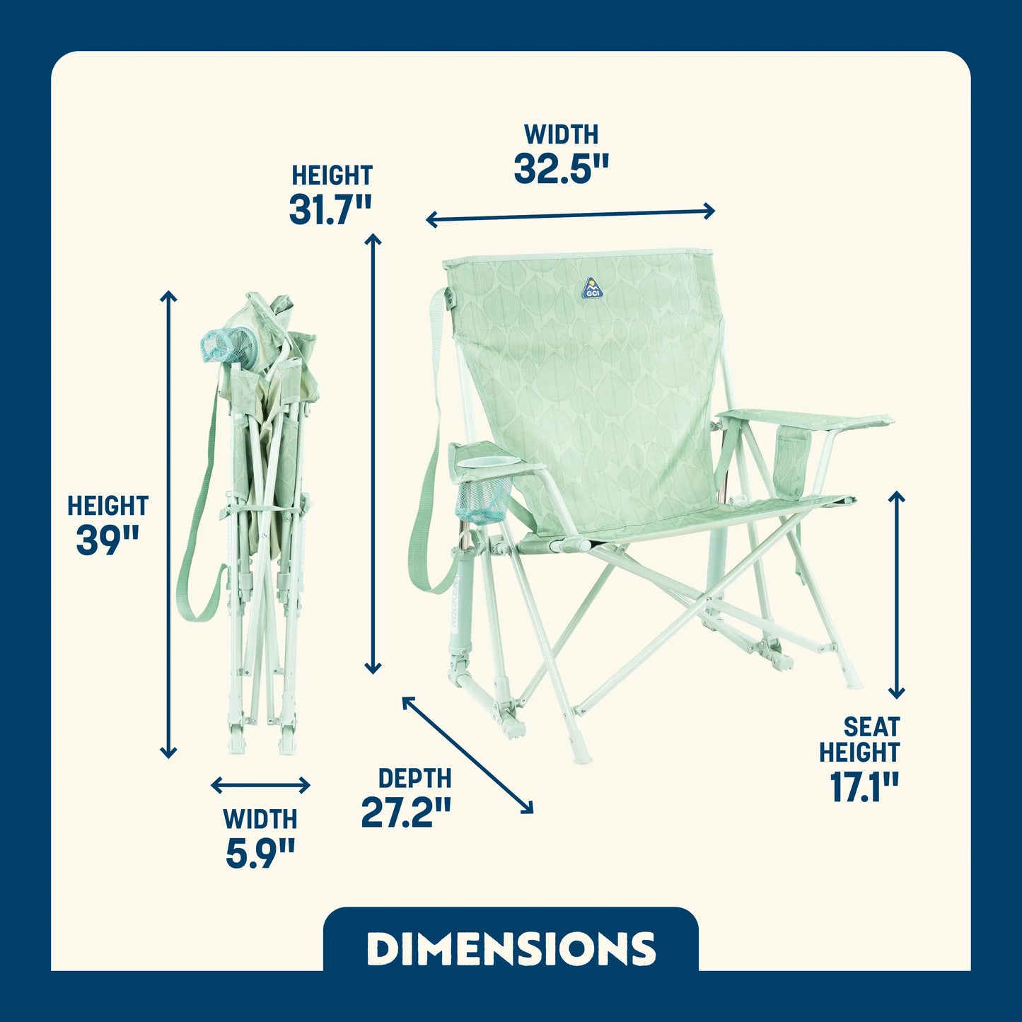 Kickback Rocker™ - Patio Retreat