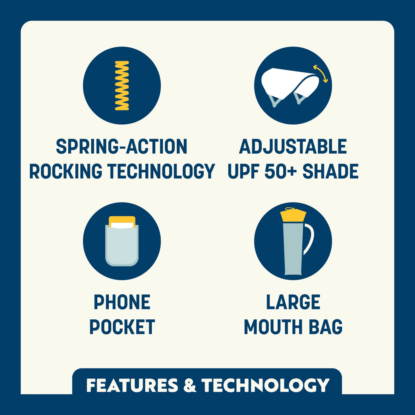 SunShade Rocker™ - Beach Ready
