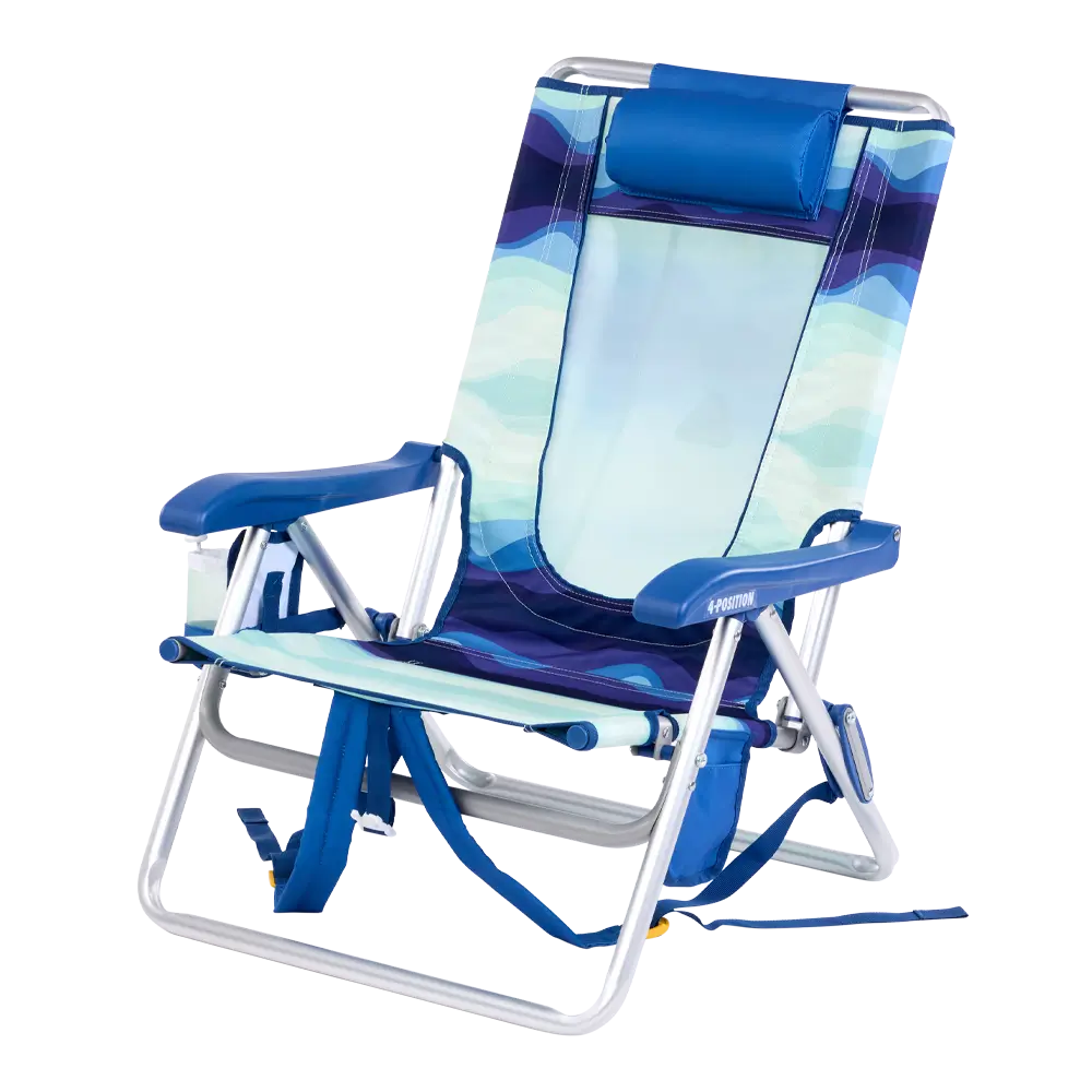 Backpack Beach Chair™ - Seaside Breeze