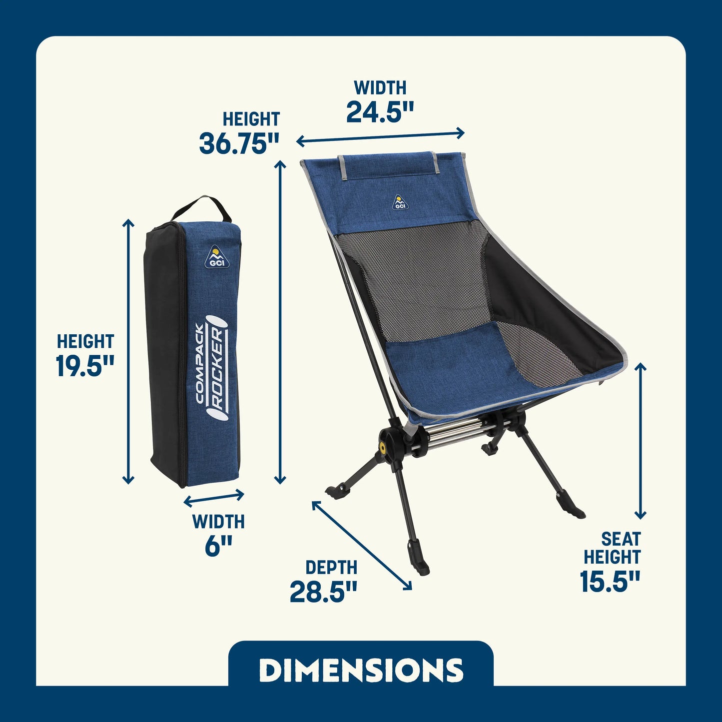 ComPack Rocker™ - Deck Retreat