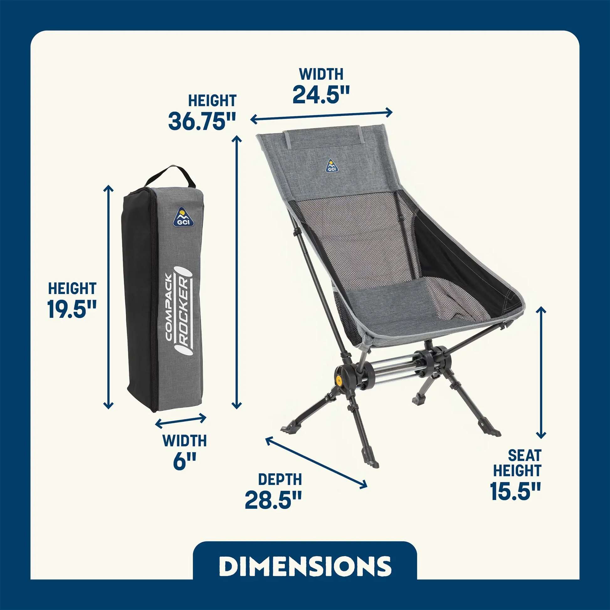 ComPack Rocker™ - Deck Retreat