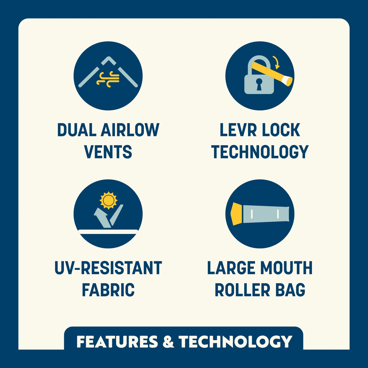 LevrUp Canopy™ - Beach Ease