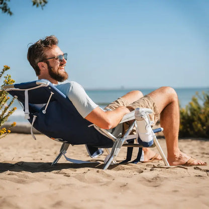 Backpack Beach Chair™ - Seaside Breeze
