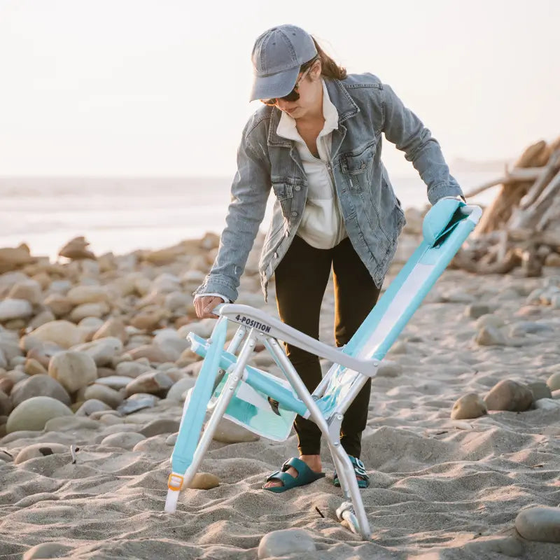 Bi-Fold Beach Chair™ - Coast Retreat