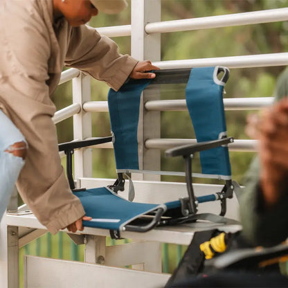 Big Comfort Stadium Chair™ with Armrests - Fan Side Ready
