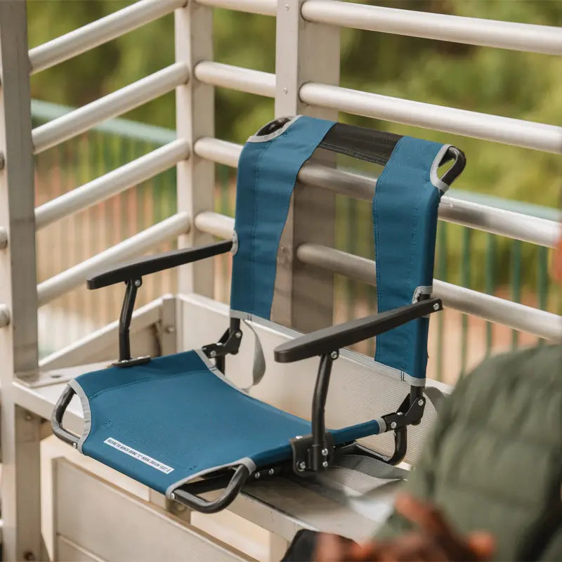 Big Comfort Stadium Chair™ with Armrests - Fan Side Ready