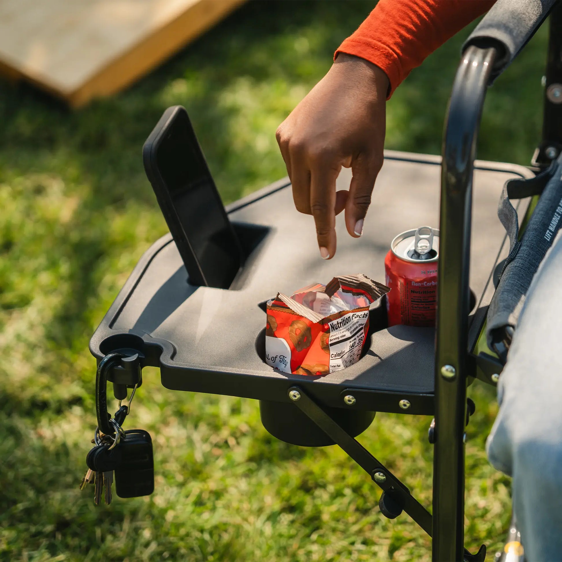 Freestyle Rocker™ with Side Table - Picnic Serve