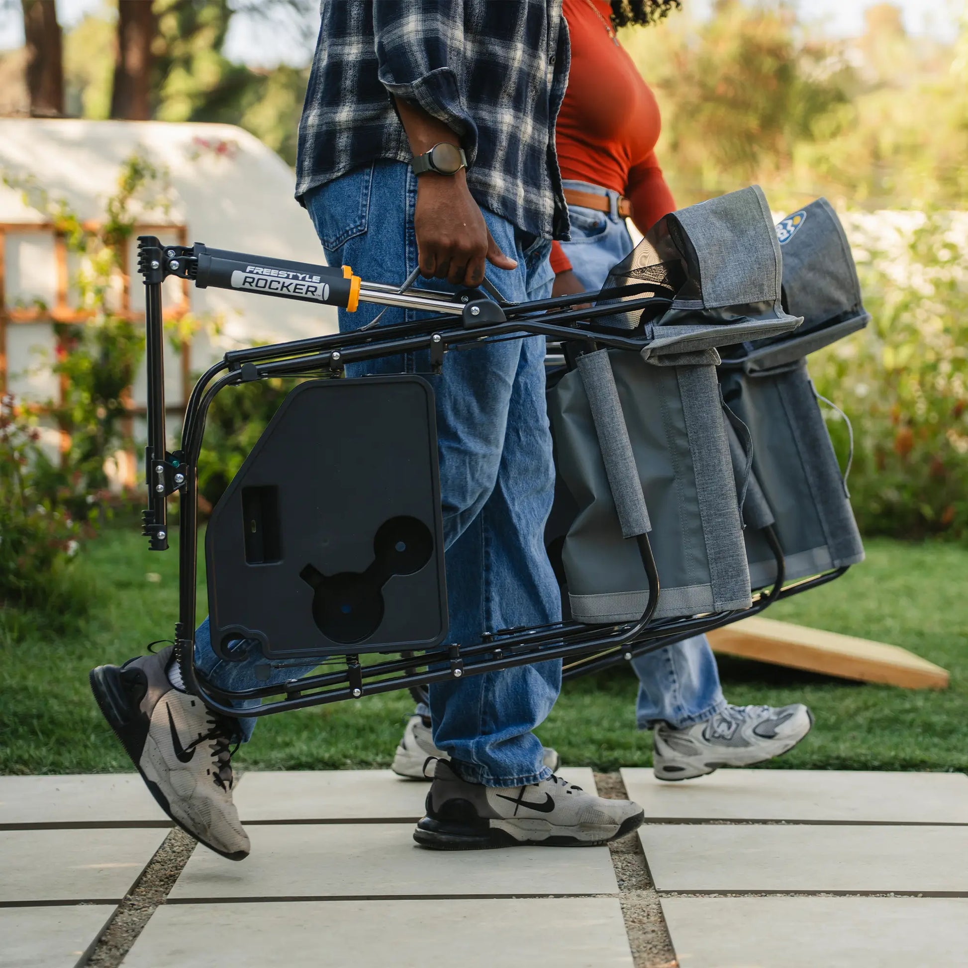 Freestyle Rocker™ with Side Table - Picnic Serve