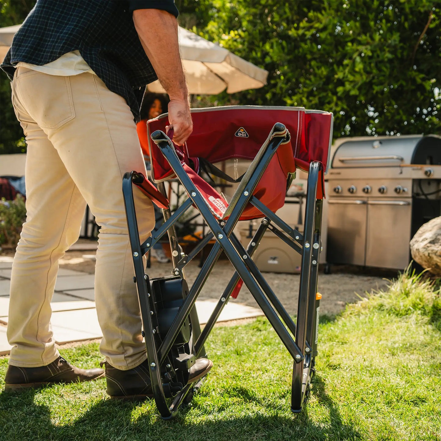 Freestyle Rocker XL™ with Side Table - Trail Station