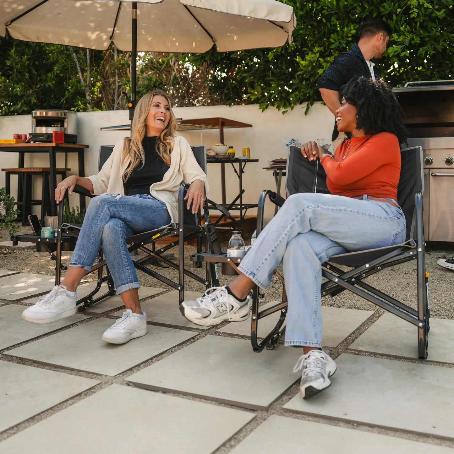 Freestyle Rocker XL™ with Side Table - Trail Station