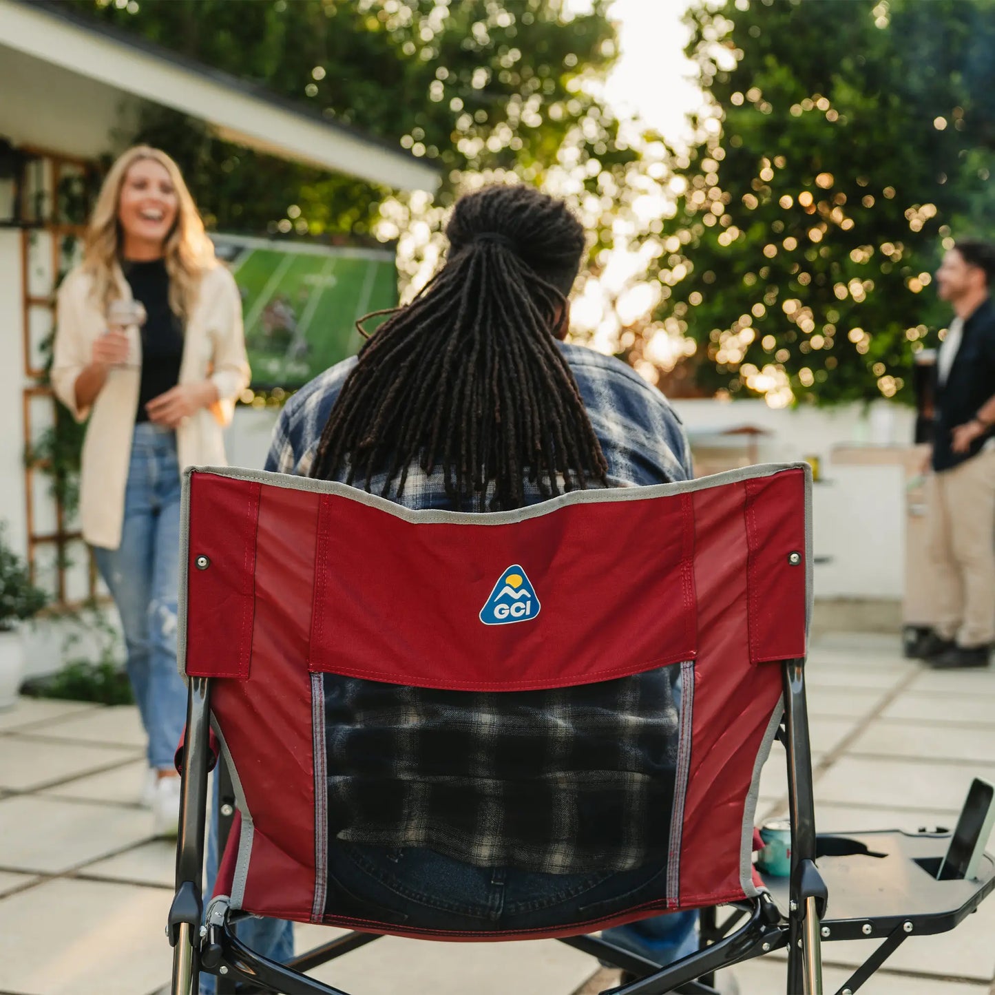 Freestyle Rocker XL™ with Side Table - Trail Station
