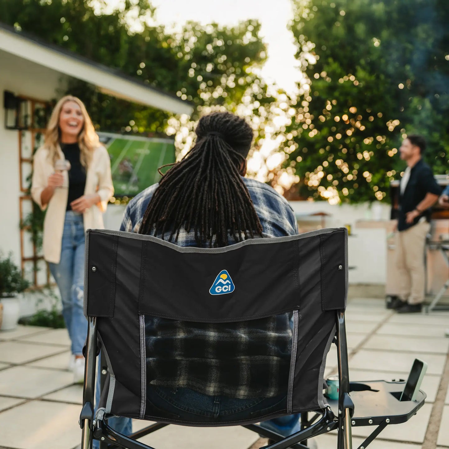 Freestyle Rocker XL™ with Side Table - Trail Station