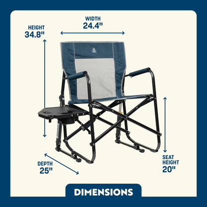 Freestyle Rocker™ with Side Table - Picnic Serve