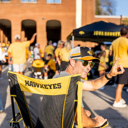 College Comfort Pro Rocker™ - Iowa Hawkeyes - Trackside Comfort