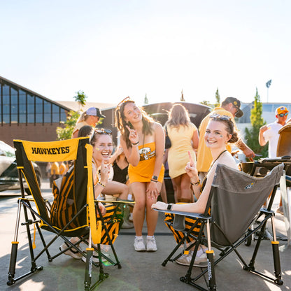College Comfort Pro Rocker™ - Iowa Hawkeyes - Trackside Comfort