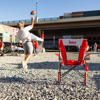 College Comfort Pro Rocker™ - Nebraska Cornhuskers - Trackside Style