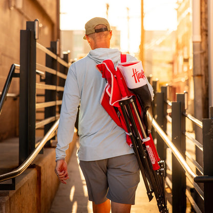 College Comfort Pro Rocker™ - Nebraska Cornhuskers - Trackside Style