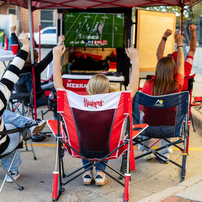 College Comfort Pro Rocker™ - Nebraska Cornhuskers - Trackside Style