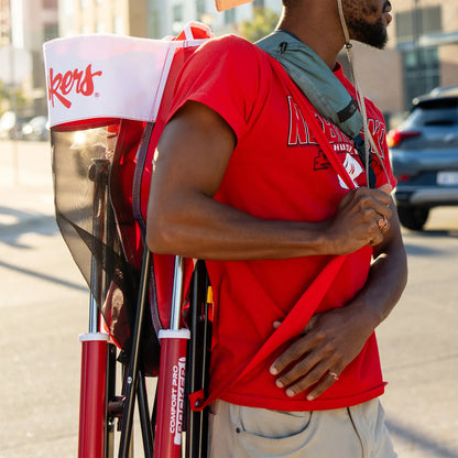 College Comfort Pro Rocker™ - Nebraska Cornhuskers - Trackside Style