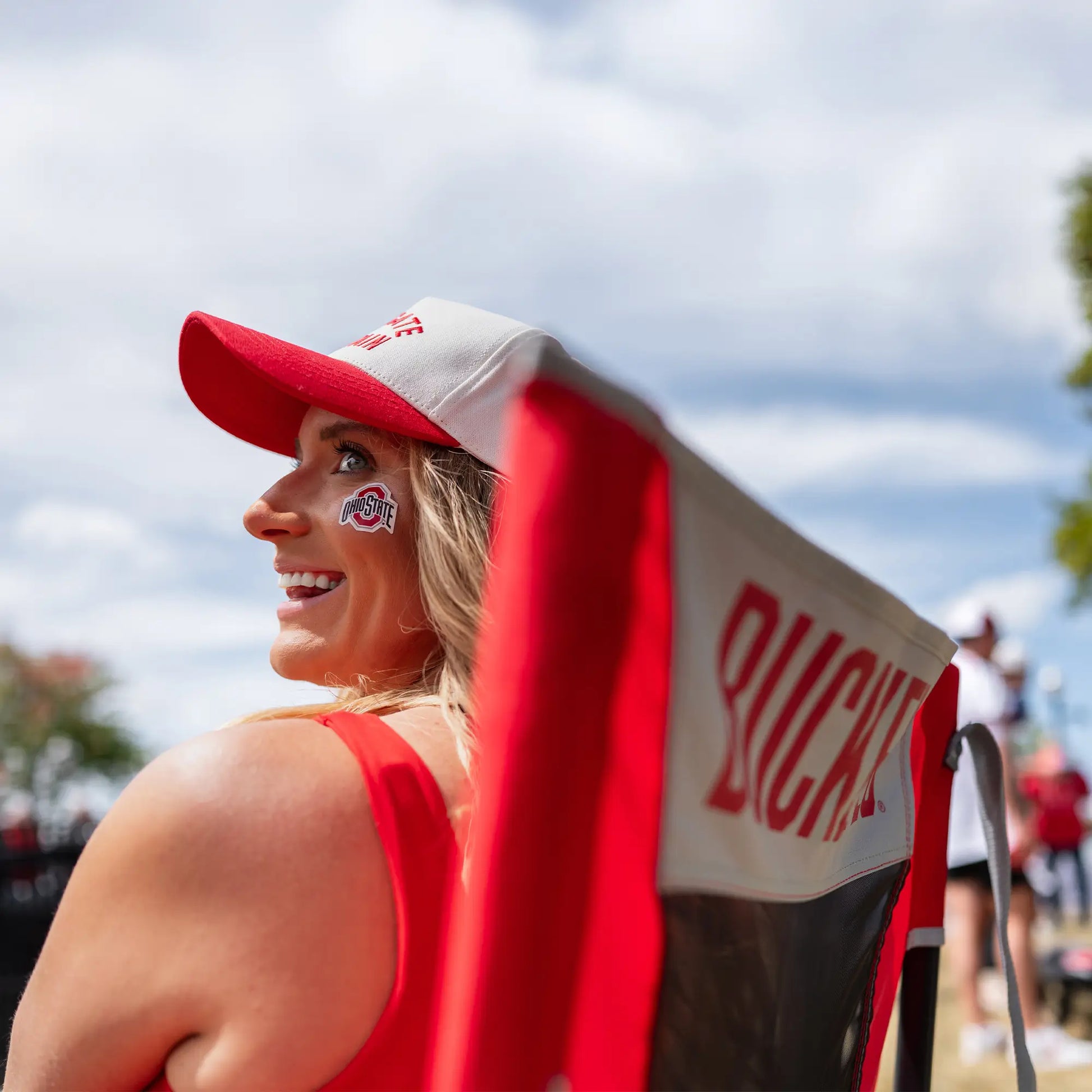 College Comfort Pro Rocker™ - Ohio State Buckeyes - Match Day Comfort
