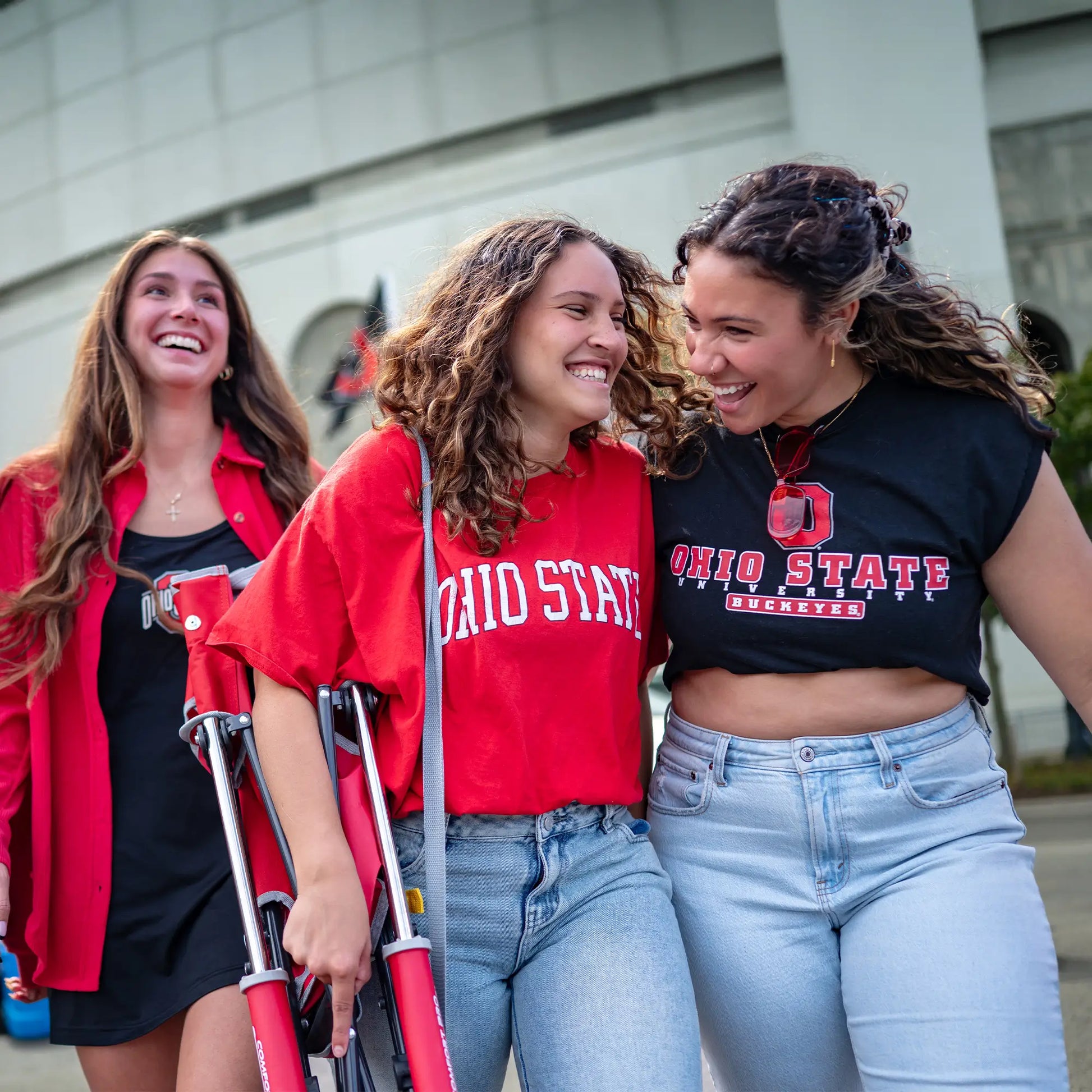 College Comfort Pro Rocker™ - Ohio State Buckeyes - Match Day Comfort