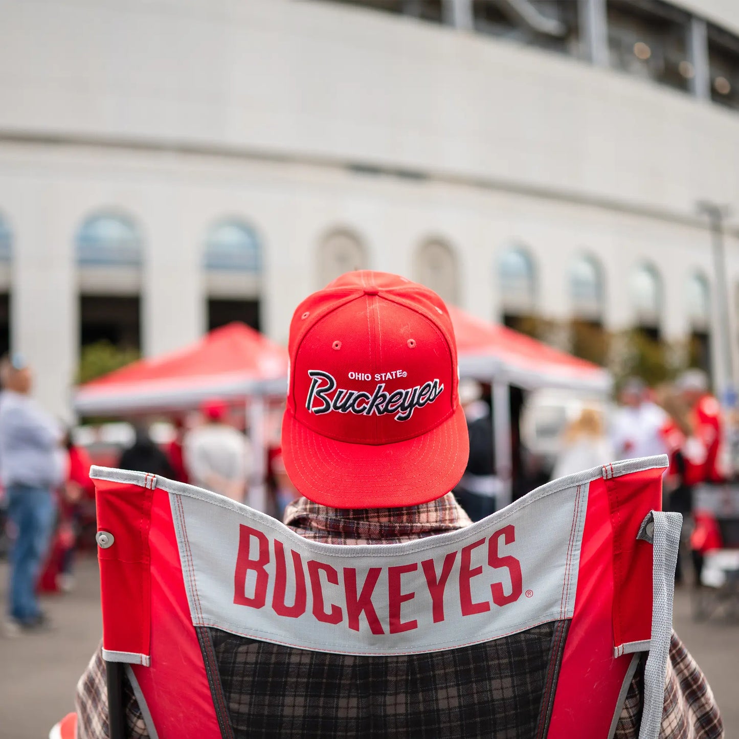 College Comfort Pro Rocker™ - Ohio State Buckeyes - Match Day Comfort