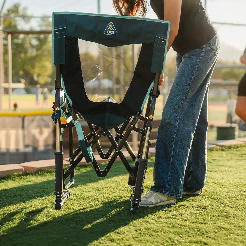 Stowaway Rocker™ with Side Table - Easy Setup