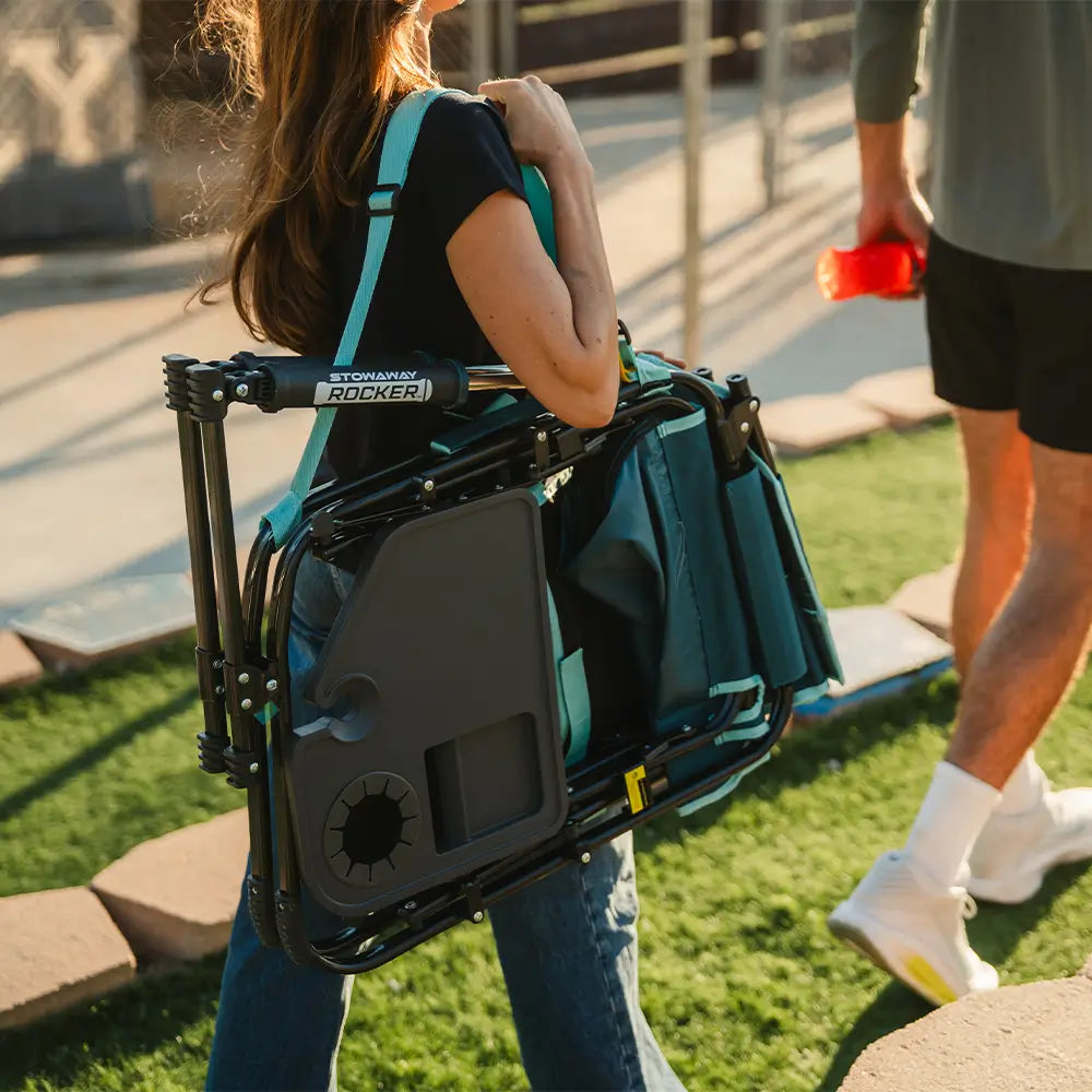 Stowaway Rocker™ with Side Table - Easy Setup