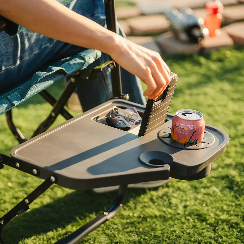 Stowaway Rocker™ with Side Table - Easy Setup