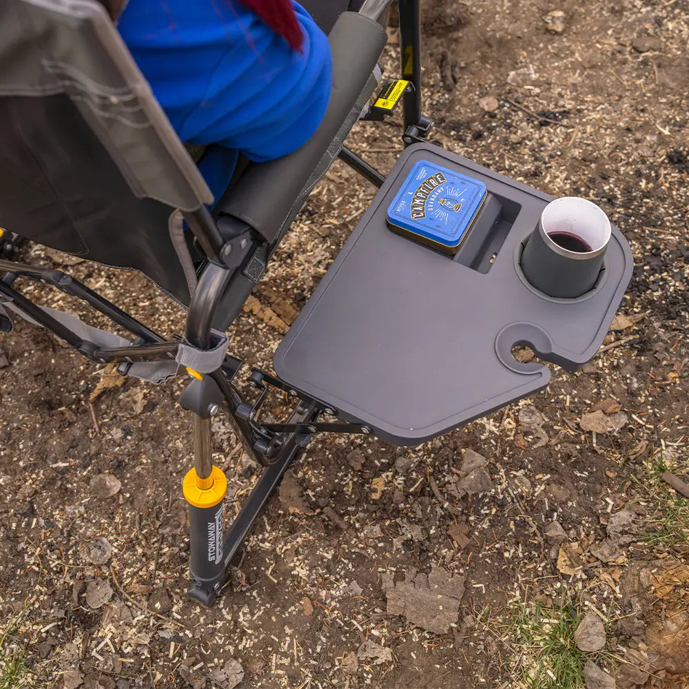 Stowaway Rocker™ with Side Table - Easy Setup