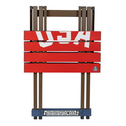 Compact Camp Table 20™ - USA Anniversary Deluxe - Travel Ready