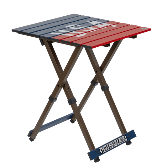 Compact Camp Table 20™ - USA Anniversary Deluxe - Travel Ready