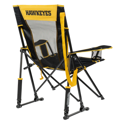 College Comfort Pro Rocker™ - Iowa Hawkeyes - Trackside Comfort