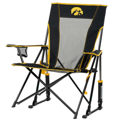 College Comfort Pro Rocker™ - Iowa Hawkeyes - Trackside Comfort