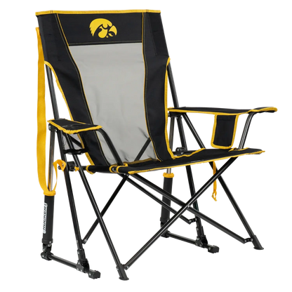 College Comfort Pro Rocker™ - Iowa Hawkeyes - Trackside Comfort